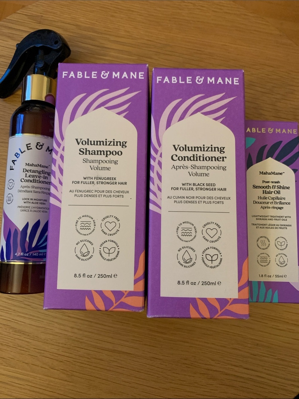 Fable and mane kit Volumizing Shampoo new